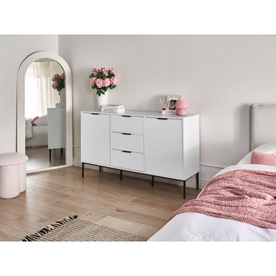 2 Door Sideboard Bergeman White