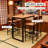 5-Piece Counter Height Bar Table