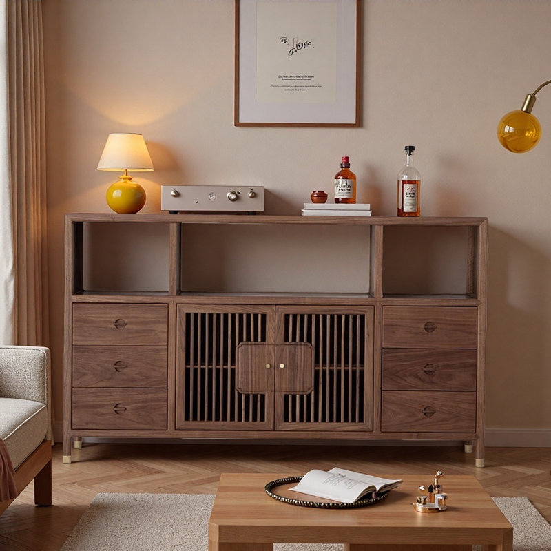 Buffet haut de gamme à grande capacité, H 38,58 po x l 62,99 po x P 14,96 po