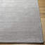 Tapis gris en viscose / laine touffeté à la main Azarael-1633176747
