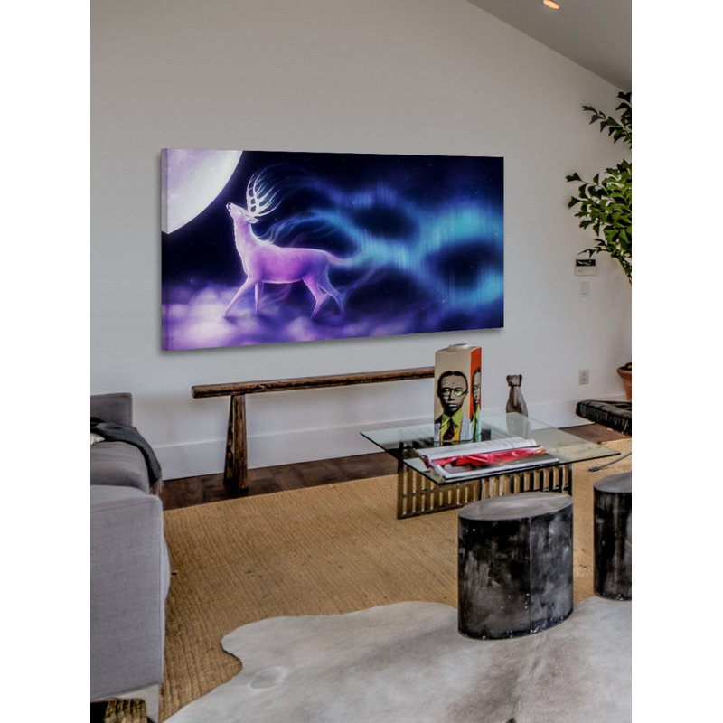Moonkiss by Jonas Jödicke - Wrapped Canvas Print, 76cm H x 152cm W