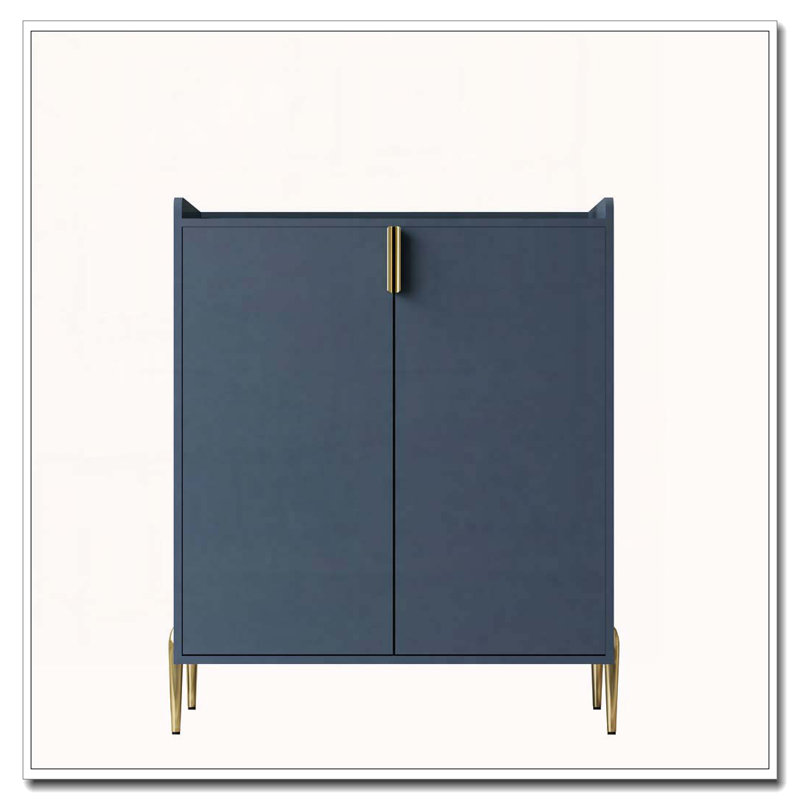Armoire en bois 2 portes, Bleu