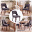 Chaise de salle à manger rembourrée Arlene-129872507
