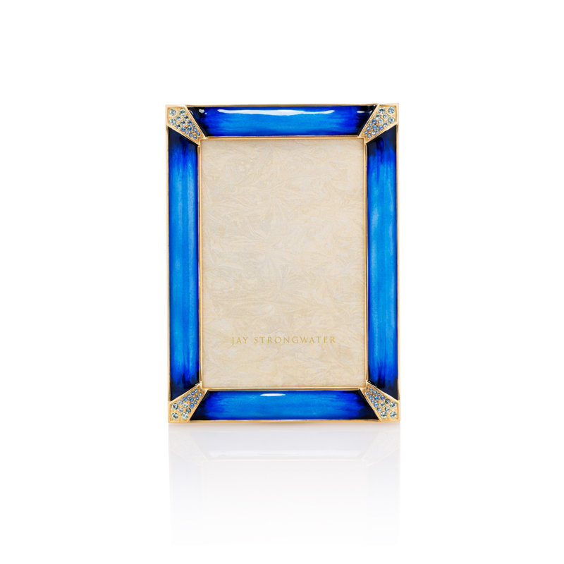 Metal Picture Frame, Blue