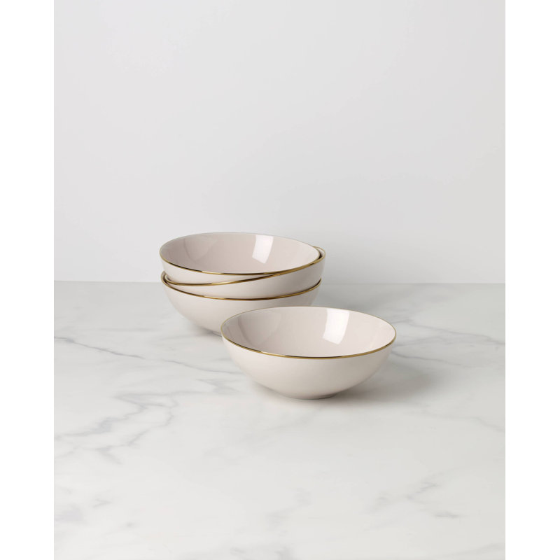 Lenox Trianna All-Purpose Bowls, Set of 4, Pink