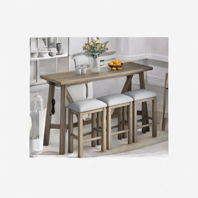 Ensemble de salle à manger rectangulaire L 59 po x l 19,3 po Kamaren