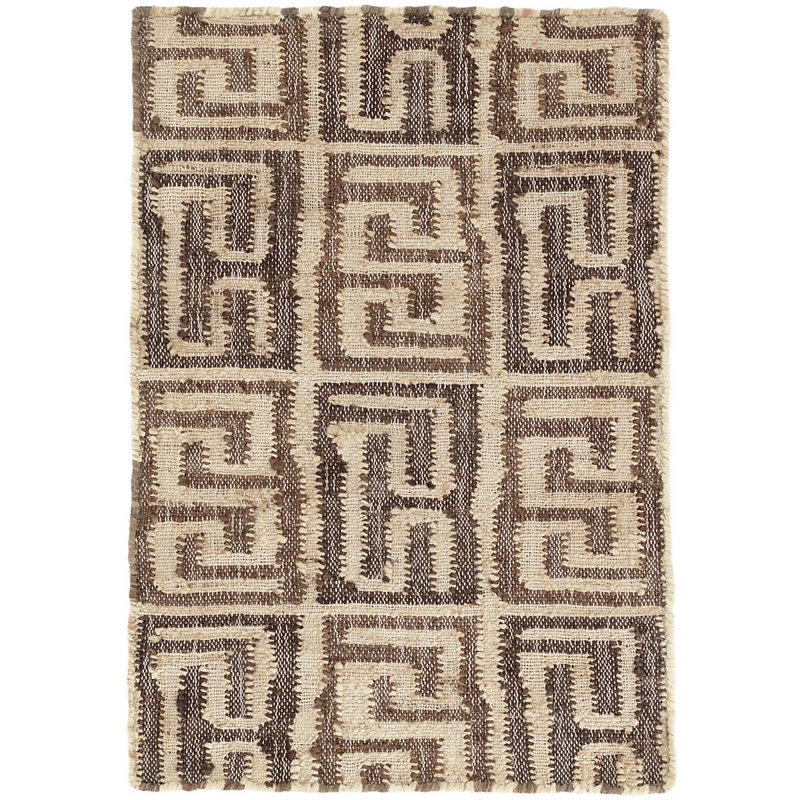 Auricula Handwoven Jute Rug, Rectangle 10' x 14'