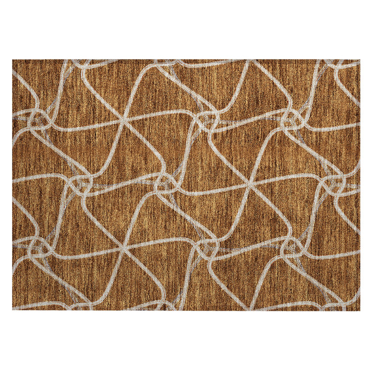  Aleg Area Rug with Non-Slip Backing