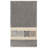 100% Turkish Cotton Oseas 3 Piece Embellished Towel Set-8707647