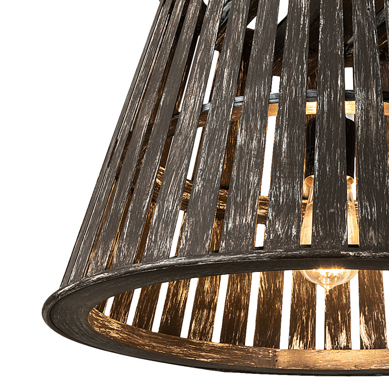 Luminaire suspendu conique 1 lumière Peach Basket