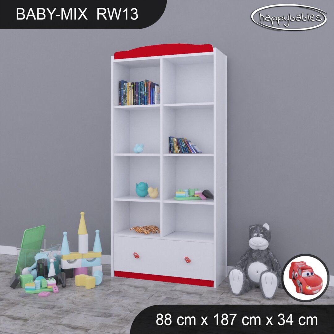 88 cm Würfelregal Baby Mix