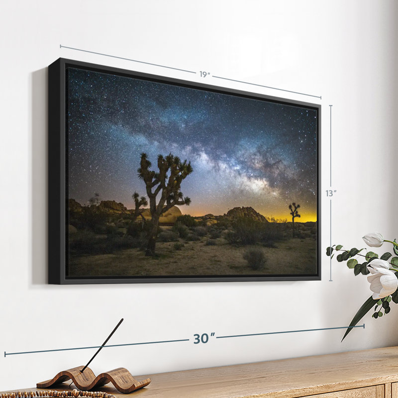 Impression sur toile Galaxy Sky, H 13 po x l 19 po
