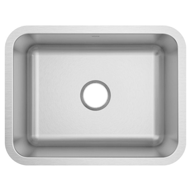 Évier de cuisine en acier inoxydable encastrable 23 po x 18 po Prep 1800 Series, Calibre 18, H 9 po x L 23,13 po x l 17,88 po