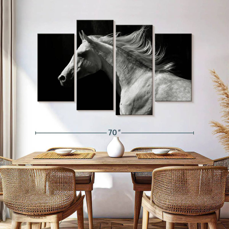 Arabian Horse, 42" H x 68" W