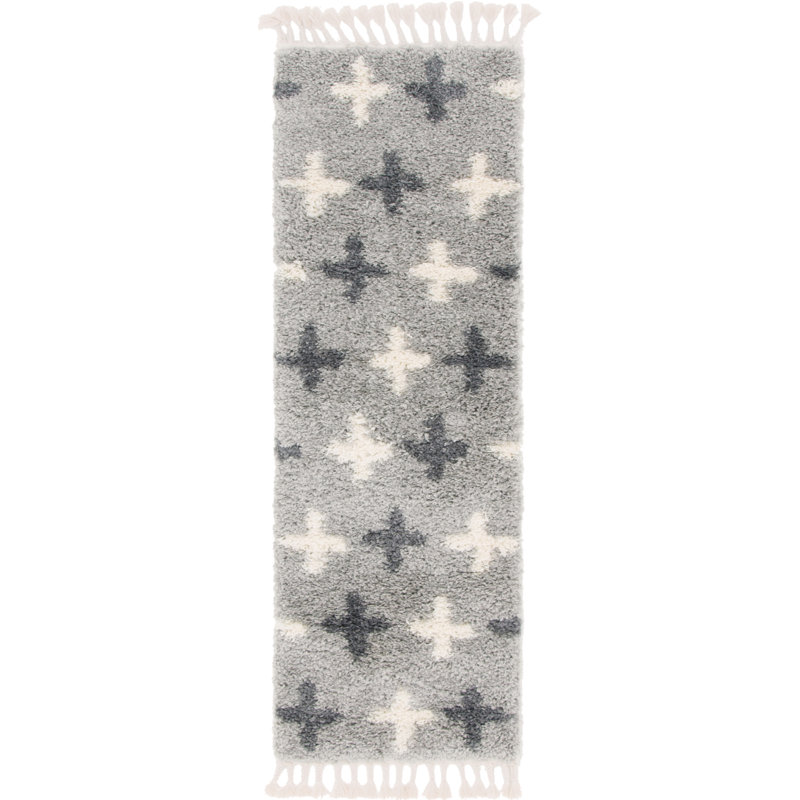 Mitzy Geometric Indoor Rug, Runner 2'2" x 6'1"