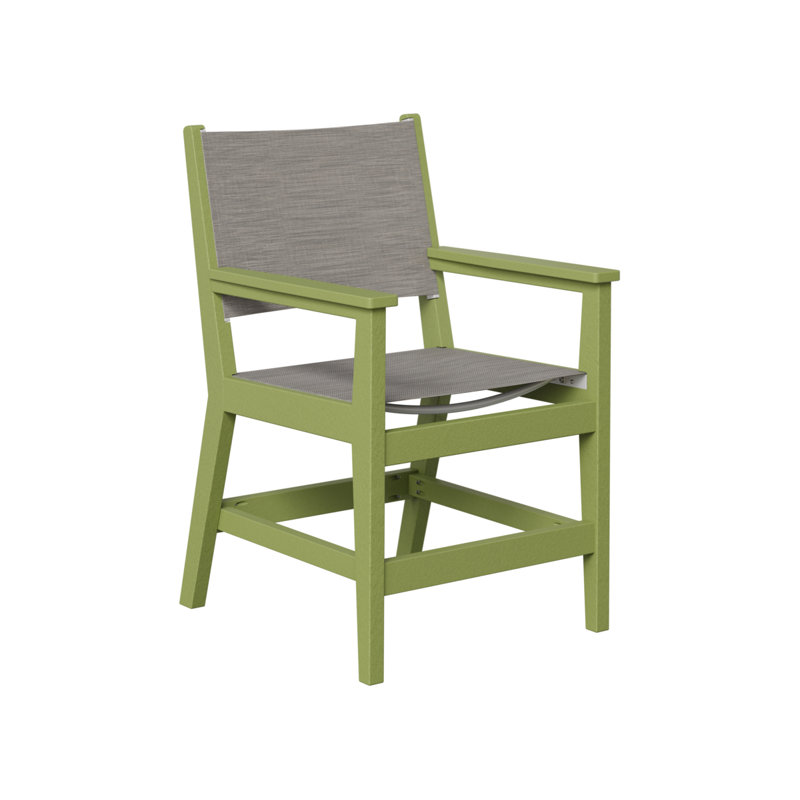 Chaise de salle à manger berlinoise Berlin, Mica perle, Tropical Kiwi Green