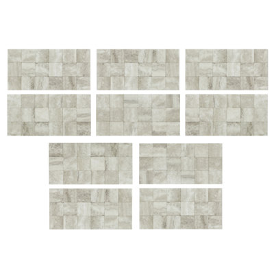 Aspect Collage Peel and Stick Backsplash 5-Pack