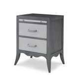 Beatrix 2 - Drawer Solid Wood Nightstand