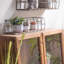 Vitrines en bois massif Burlywood