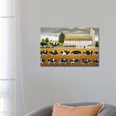 The Line up 1 Piece Wrapped Canvas Painting