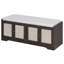 Banc de rangement pour chaussures en rotin-1477078400