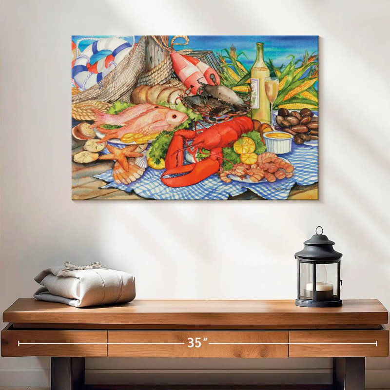 Plateau de fruits de mer Yarlin, H 16 po x l 24 po