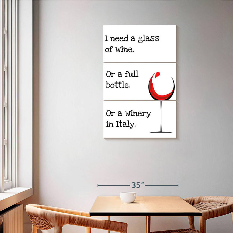 Tergel Wine Passion, 57" H x 36" W