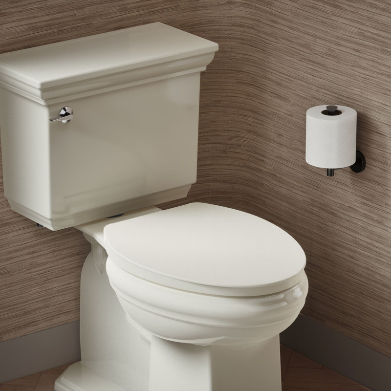 Impro Toilet Seat, Biscuit, Elongated