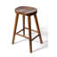 Buariki 68cm Wooden Cafe Kitchen Breakfast Bar Stool