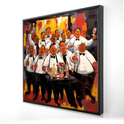 «The Good Evening» sur toile