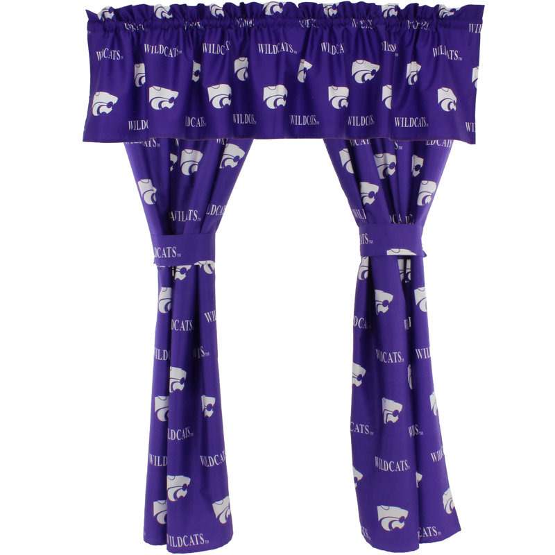 NCAA Tailored Window Valance