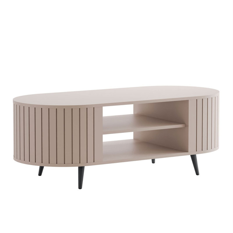 Coffee Table with Storage, Black, Cashmire