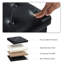 Repose-pieds en cuir Markeitha-473585201