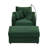 Single Sofa With Movable Ottoman, Two USB Ports, Two Cup Holders And Phone Holder-1231775123