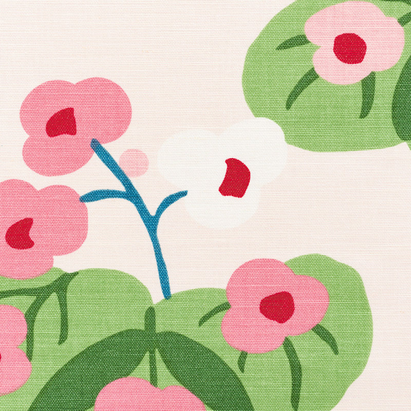Tissu Saku, Rose