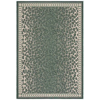 Emeral Performance Animal Print Indoor/Outdoor Area Rug