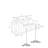 White Microfiber 2-Piece Living Room Sofa Set