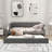 Upholstered Daybed with Trundle-1519389873