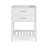 Harrison 24"W Modern Shaker Soft Close Doors Vanity Cabinet With Drawers And Open Storage Shelf