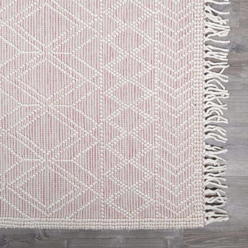 Tapis marocain tissé à la main Fidenza, Rectangle l 8 pi 10 po x L 12 pi