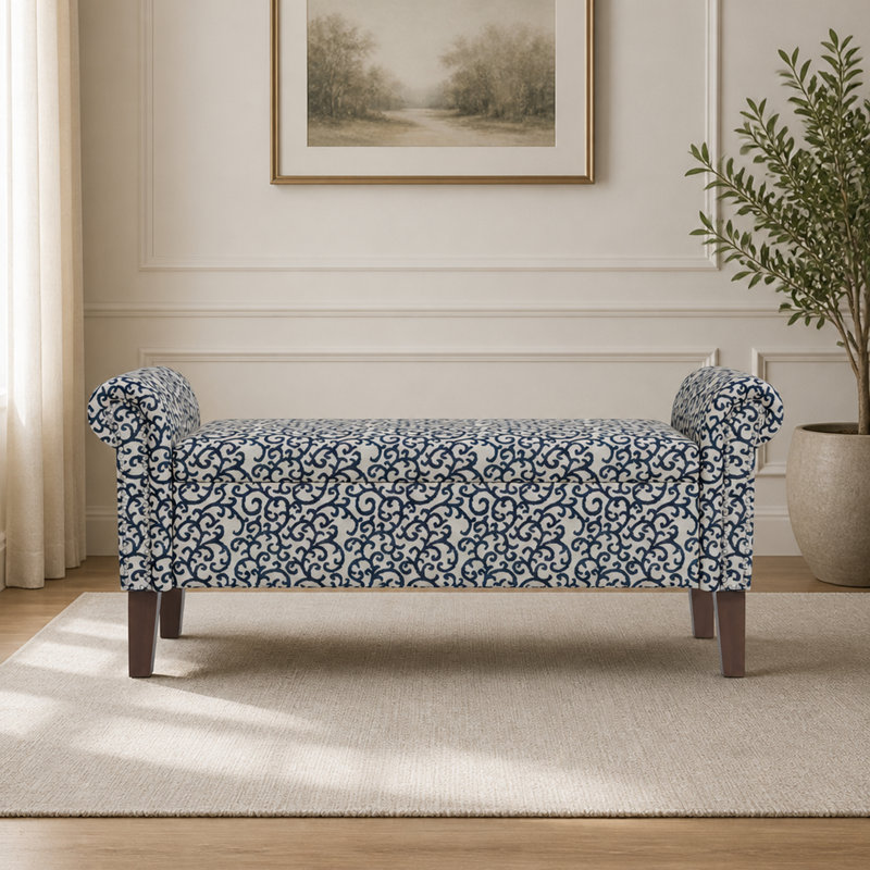 Polyester Upholstered Bench