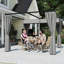 Pergola de patio 10 'x 10' avec auvent rétractable-109653122