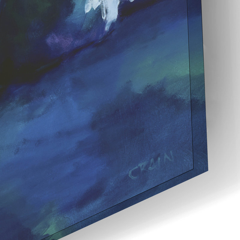  «Beating 1» par Curt Crain, art mural en verre acrylique, 24 po x 16 po, H 16 po x l 24 po