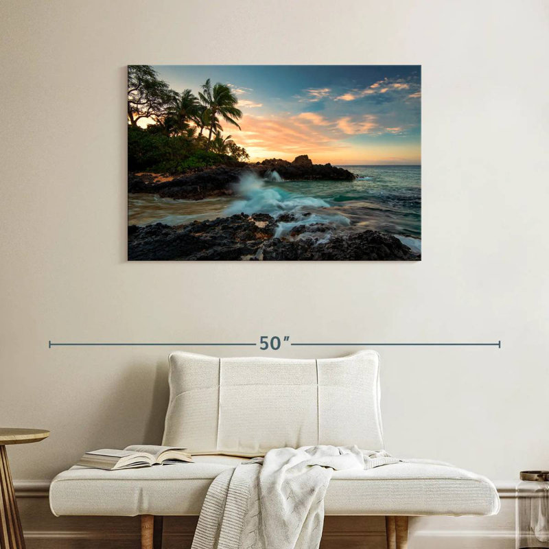 Nicci Makena Cove Sunset, H 26 po x l 39 po