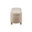 Banc de rangement Boucle Taupe
