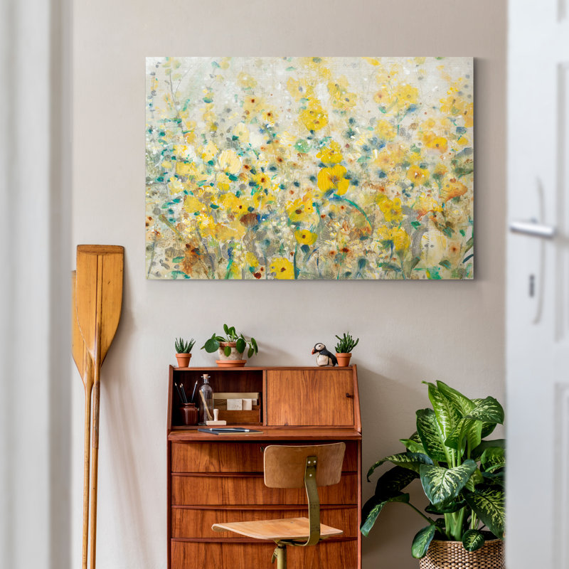 " Cheerful Garden II ", 48" H x 32" W x 1" D