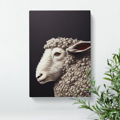Mysterious Sheep - Wrapped Canvas