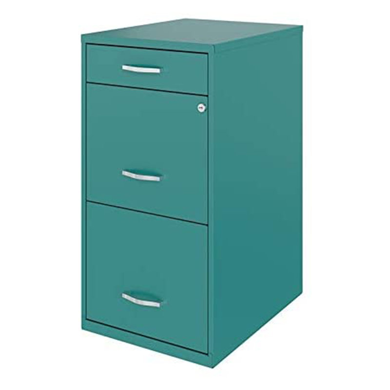 14.25'' Wide 3 -Drawer Steel File Cabinet