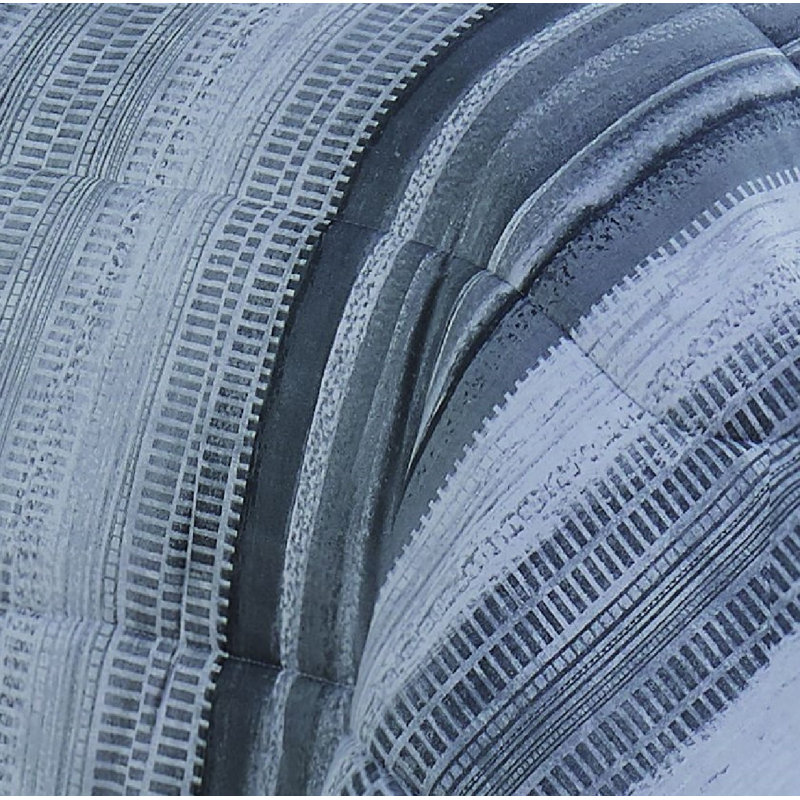 Ensemble d'édredon en microfibre 5 pièces , Édredon de grand lit + 4 pièces additionnelles, Gris