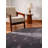 Anley Hand Knotted Loom Wool Eco-Friendly Area Rugs - Round, Charcoal White Color, Contemporary Modern Design, High Pile Thick Handmade Anti Skid Area Rugs for Living Room, Bed Room-1974901132